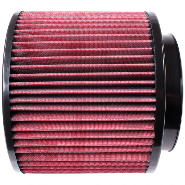 Air Filter for Competitor Intakes AFE XX-91046 Oiled Cotton Cleanable Red S and B view 3