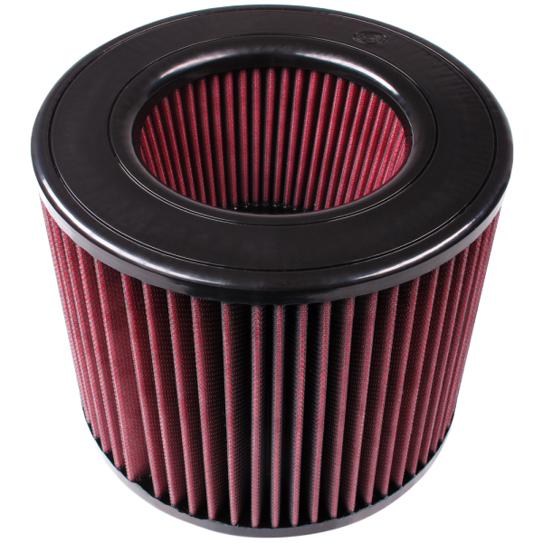 Air Filter for Competitor Intakes AFE XX-91046 Oiled Cotton Cleanable Red S and B view 4