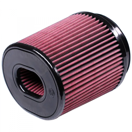 S&B Filters Air Filter for Competitor Intakes AFE XX-91050 Oiled Cotton Cleanable Red CR-91050