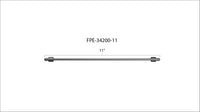 11 Inch High Pressure Fuel Line 8mm x 3.5mm Line M14 x 1.5 Nuts Fleece Performance view 3