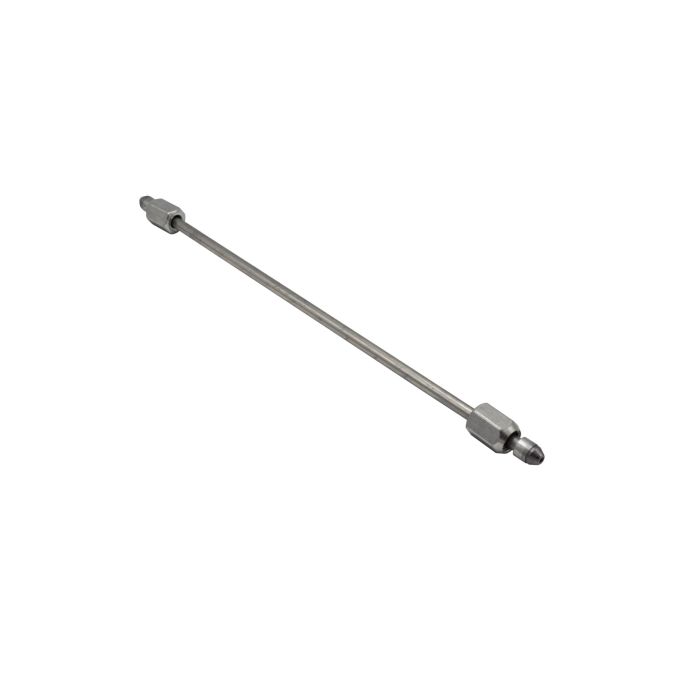 15 Inch High Pressure Fuel Line 8mm x 3.5mm Line M14 x 1.5 Nuts Fleece Performance view 1