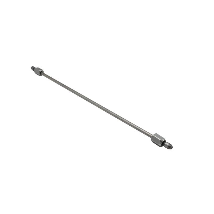 20 Inch High Pressure Fuel Line 8mm x 3.5mm Line M14 x 1.5 Nuts Fleece Performance view 1