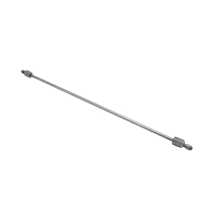 24 Inch High Pressure Fuel Line 8mm x 3.5mm Line M14 x 1.5 Nuts Fleece Performance view 1