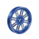 Spoke Design Cummins Dual Pump Pulley Fleece Blue Fleece Performance view 1