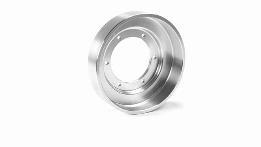 Fleece Performance 2003-2012 Cummins Fan Drive Pulley Bare Aluminum Finish FPE-34660-AL