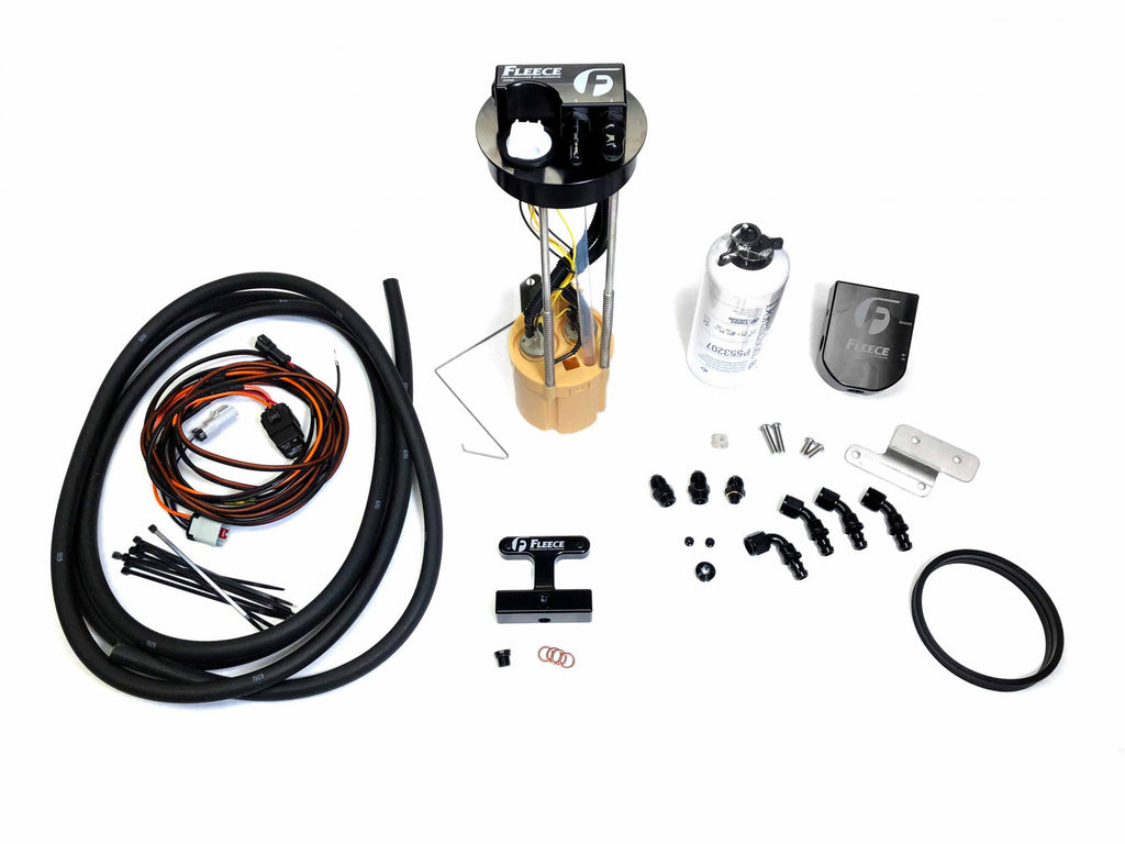 Fuel System Upgrade Kit with PowerFlo Lift Pump for 03-04 Dodge Cummins Fleece Performance view 1