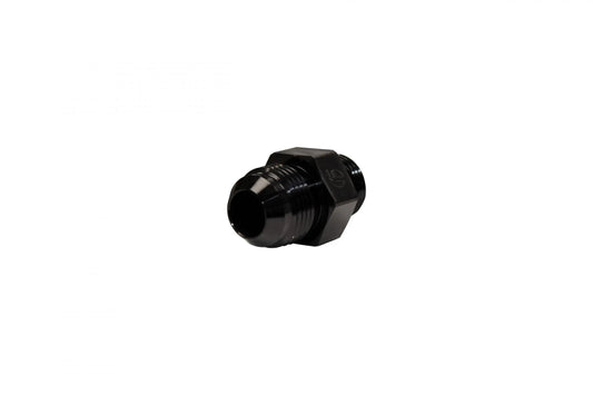 Fleece Performance FPE-34873-A 8 AN to 3/4-16 Straight Male Adapter – Black (Without O-Ring)