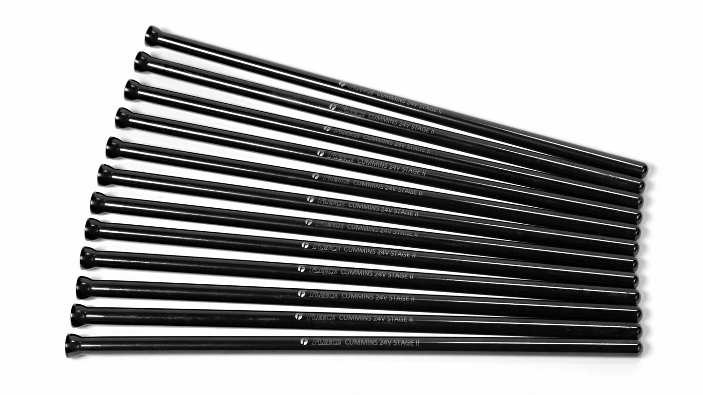 24V Cummins Stage 2 Pushrods, 0.375 inch dia Fleece Performance view 1