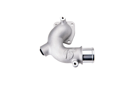 Replacement Thermostat Housing with Auxiliary Port RAM with 5.9L and 6.7L Cummins Fleece Performance view 1