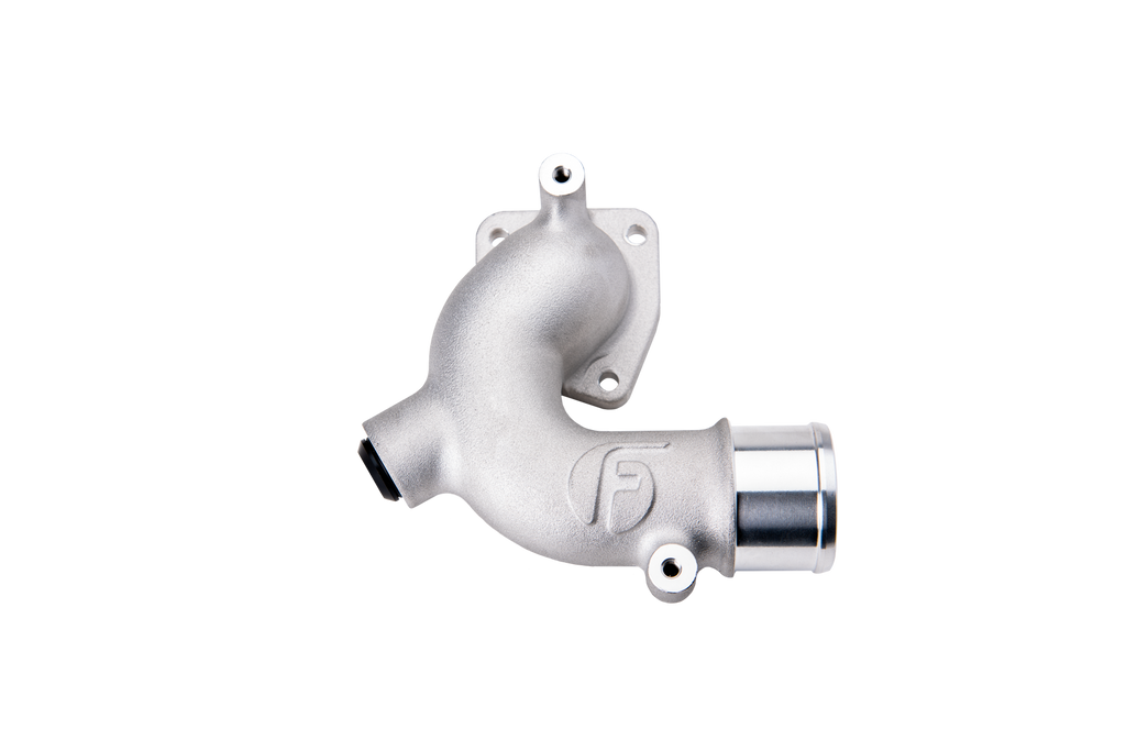 Replacement Thermostat Housing with Auxiliary Port 2019-Present RAM 6.7L Cummins Fleece Performance view 1
