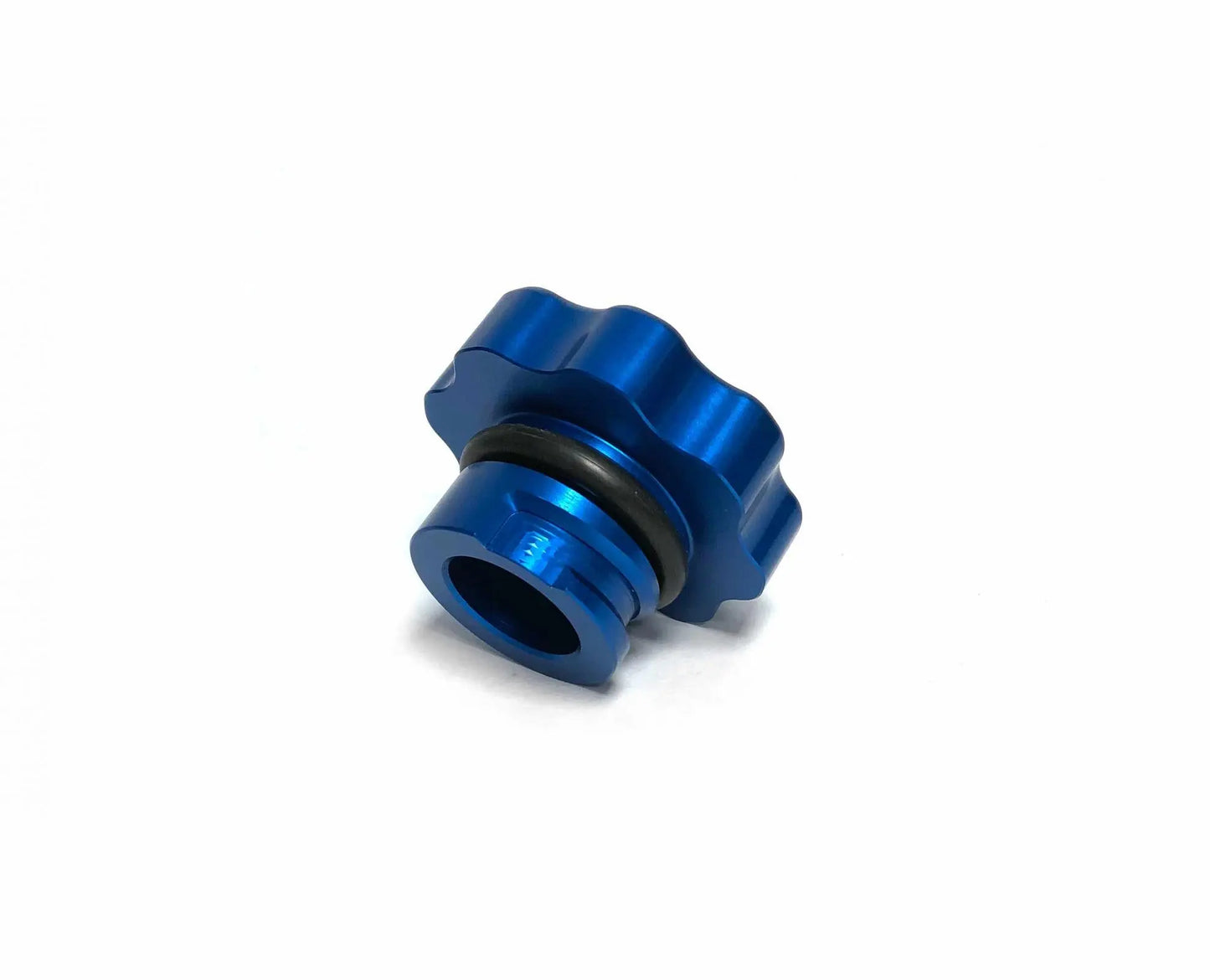 2001-2016 Duramax Oil Cap Blue Fleece Performance view 1