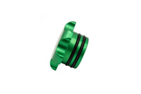 Green Anodized Billet Fuel Cap For 2013-2018 Cummins Fleece Performance view 2