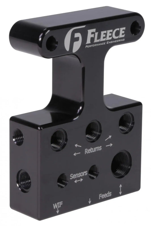 Fleece Performance 2007.5-2009 3rd Gen 6.7L Dodge/Cummins Fuel Distribution Block FPE-FFD-RF-3G-67