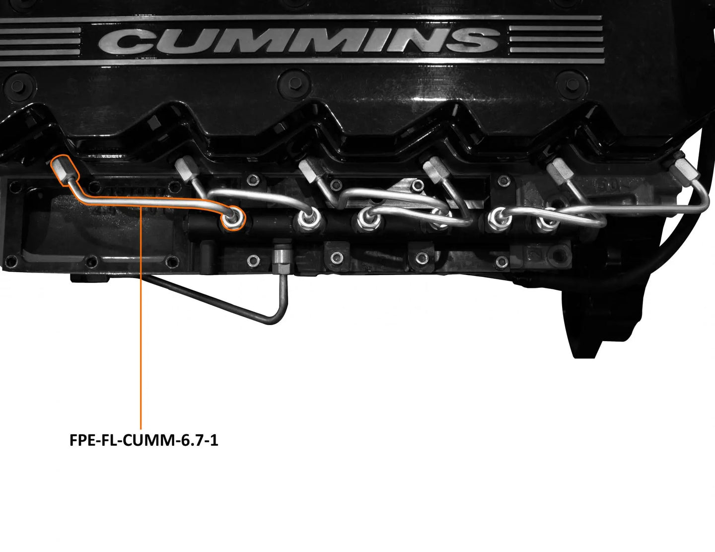 07.5-18 6.7L Dodge Cummins Number 1 Injection Line Fleece Performance view 3