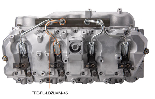 Fleece Performance LBZ/LMM Duramax High Pressure Injection Line (Number 4 and Number 5) FPE-FL-LBZLMM-45