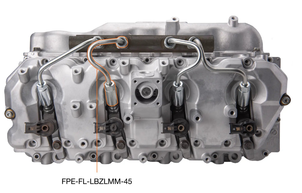 LBZ/LMM Duramax High Pressure Injection Line (Number 4 and Number 5) Fleece Performance view 2