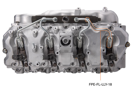 Fleece Performance LLY Duramax High Pressure Injection Line (Number 1 and Number 8) FPE-FL-LLY-18