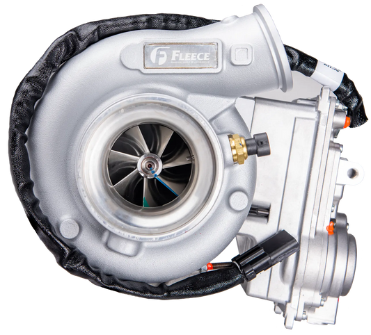 HE400VG/HE451VE Turbocharger for Cummins ISX - 64mm Fleece Performance view 1