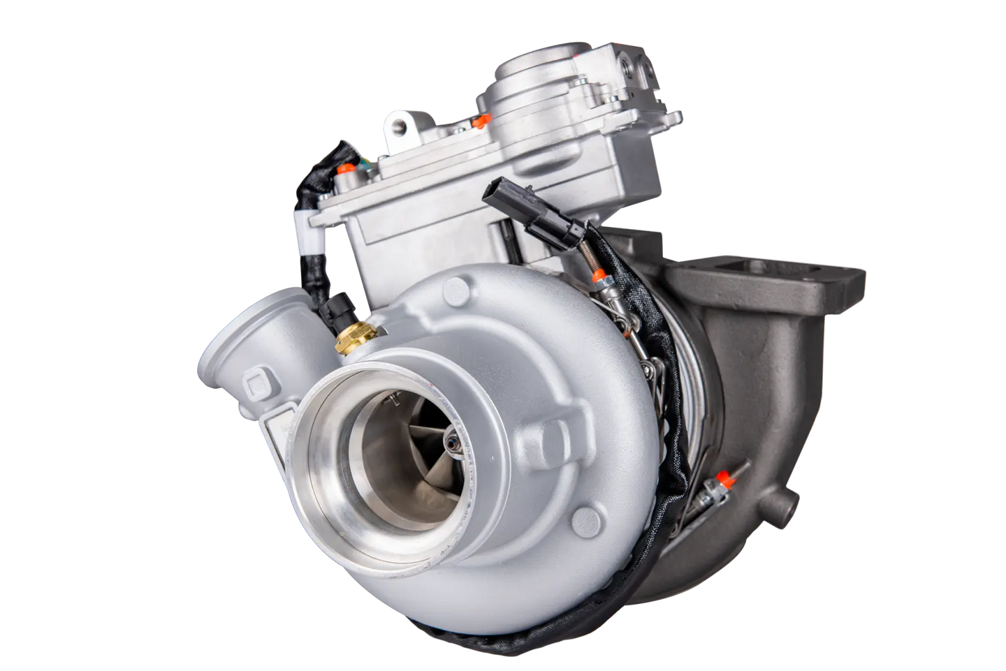 HE400VG/HE451VE Turbocharger for Cummins ISX - 64mm Fleece Performance view 2