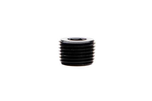 Fleece Performance 1/2 Inch NPT Hex Socket Plug Black FPE-NPT-12