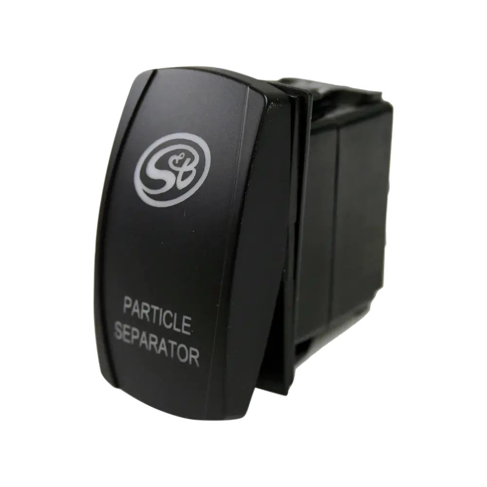 LED Rocker Switch with S and B Logo for Particle Separator view 2