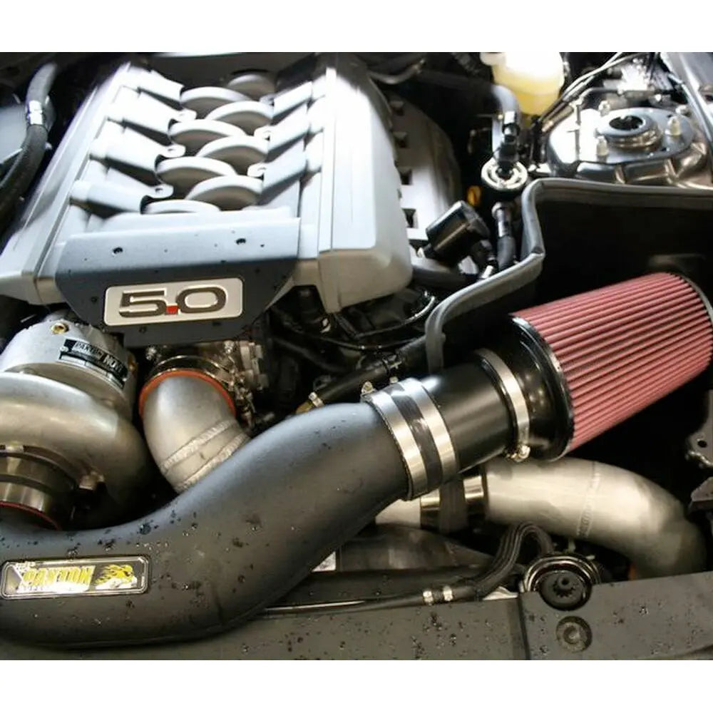 JLT Blow Through Intake Dry Filter 2015-2020 Mustang GT with Paxton or Vortech Supercharger Tuning Required  view 1