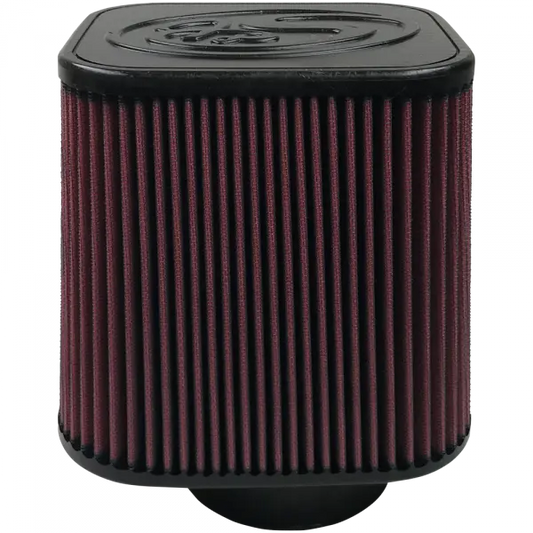 S&B Filters Air Filter For Intake Kits 75-1532, 75-1525 Oiled Cotton Cleanable Red KF-1000