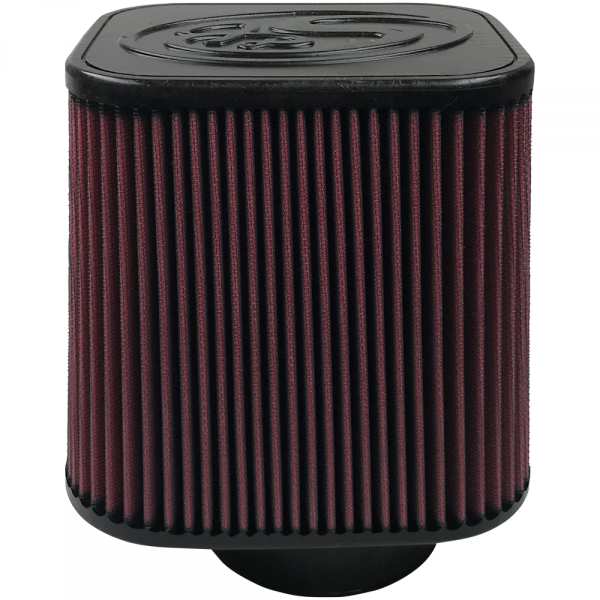Air Filter For Intake Kits 75-1532, 75-1525 Oiled Cotton Cleanable Red S&B view 2