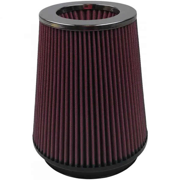 Air Filter For Intake Kits 75-2514-4 Oiled Cotton Cleanable Red S and B view 1