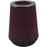 Air Filter For Intake Kits 75-2514-4 Oiled Cotton Cleanable Red S and B view 1