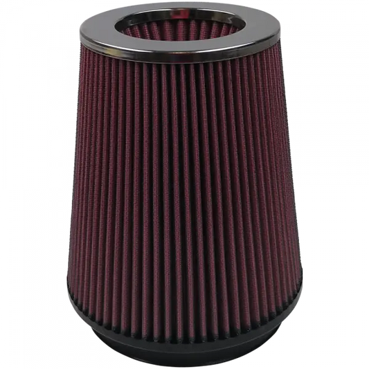 Air Filter For Intake Kits 75-2514-4 Oiled Cotton Cleanable Red S and B view 1