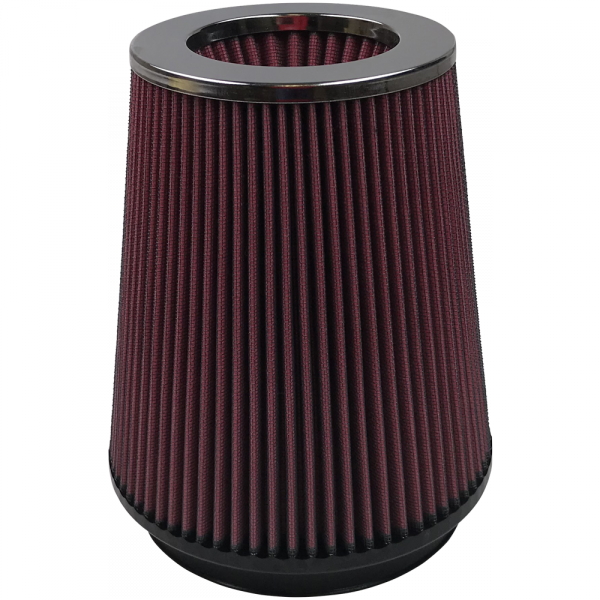 Air Filter For Intake Kits 75-2514-4 Oiled Cotton Cleanable Red S and B view 1
