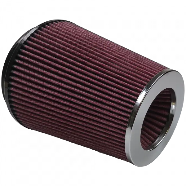 Air Filter For Intake Kits 75-2514-4 Oiled Cotton Cleanable Red S and B view 2