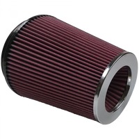 Air Filter For Intake Kits 75-2514-4 Oiled Cotton Cleanable Red S and B view 2