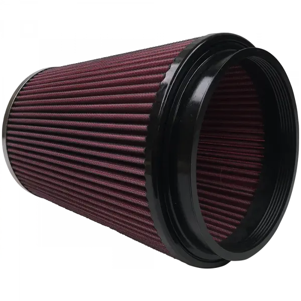 Air Filter For Intake Kits 75-2514-4 Oiled Cotton Cleanable Red S and B view 3