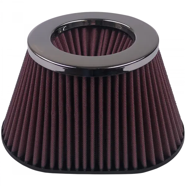 Air Filter For Intake Kits 75-3011 Oiled Cotton Cleanable Red S and B view 1