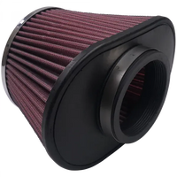 Air Filter For Intake Kits 75-3011 Oiled Cotton Cleanable Red S and B view 2