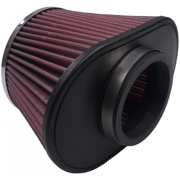 Air Filter For Intake Kits 75-3011 Oiled Cotton Cleanable Red S&B view 2