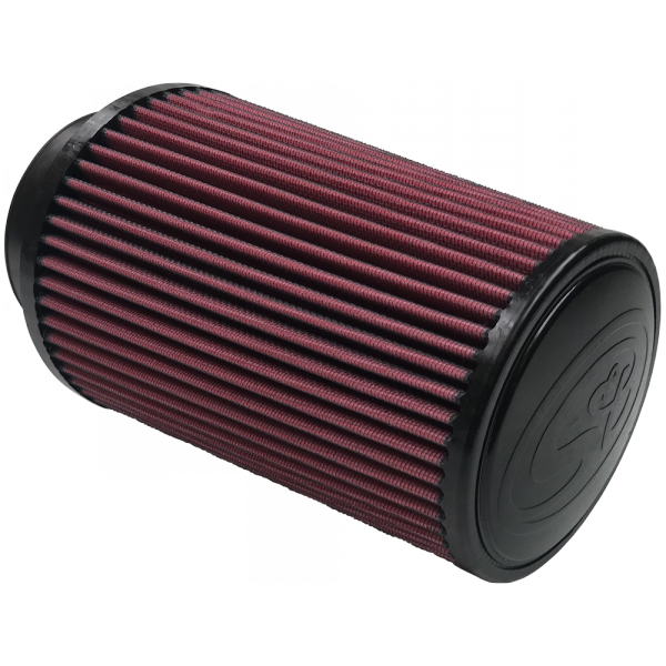 Air Filter For Intake Kits 75-2530 Oiled Cotton Cleanable Red S and B view 1