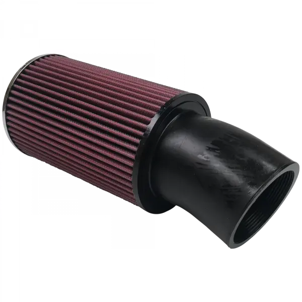 Air Filter For Intake Kits 75-3025-1,75-3017-2 Oiled Cotton Cleanable Red S and B view 4