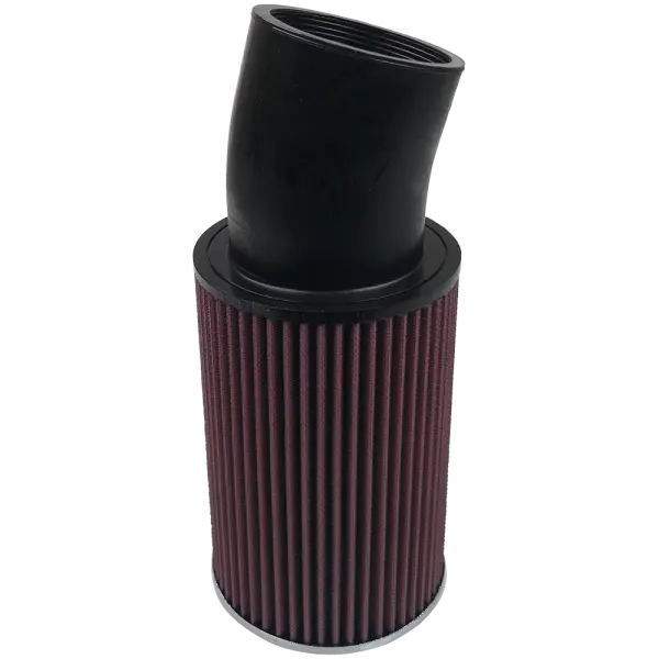 Air Filter For Intake Kits 75-3025-1,75-3017-2 Oiled Cotton Cleanable Red S and B view 5