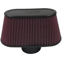 Air Filter For Intake Kits 75-3035 Oiled Cotton Cleanable Red S and B view 1