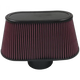 Air Filter For Intake Kits 75-3035 Oiled Cotton Cleanable Red S and B view 1