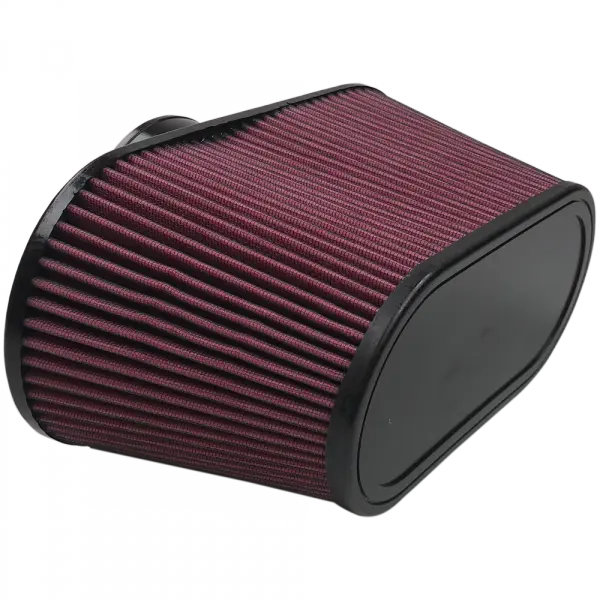 Air Filter For Intake Kits 75-3035 Oiled Cotton Cleanable Red S and B view 2