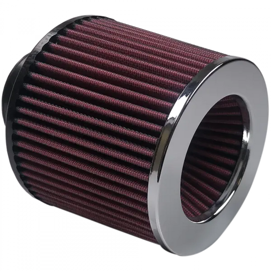 S&B Filters Air Filter For Intake Kits 75-1515-1,75-9015-1 Oiled Cotton Cleanable Red KF-1011