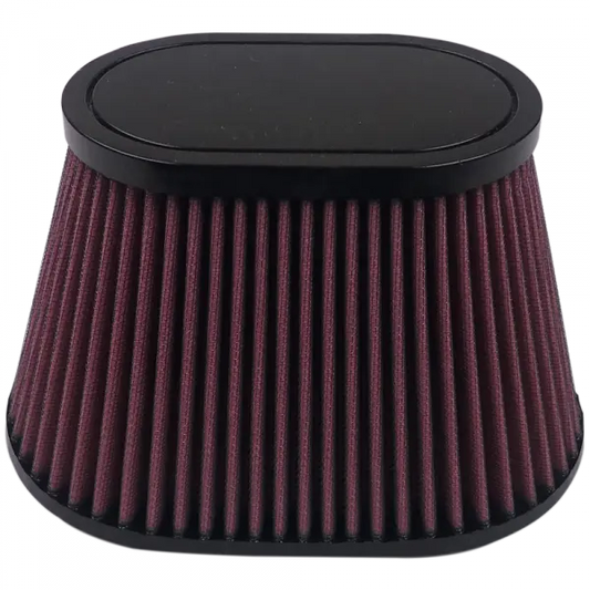 Air Filter For Intake Kits 75-1531 Oiled Cotton Cleanable Red S and B view 1