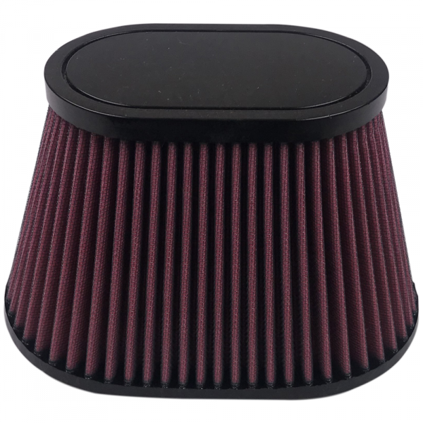 Air Filter For Intake Kits 75-1531 Oiled Cotton Cleanable Red S and B view 1