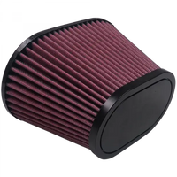 Air Filter For Intake Kits 75-1531 Oiled Cotton Cleanable Red S and B view 2