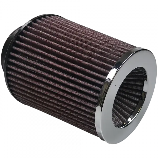 Air Filter For Intake Kits 75-1509 Oiled Cotton Cleanable Red S and B view 2