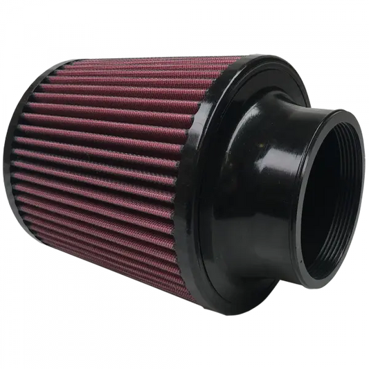 S&B Filters Air Filter For Intake Kits 75-2557 Oiled Cotton Cleanable 7 Inch Red KF-1015